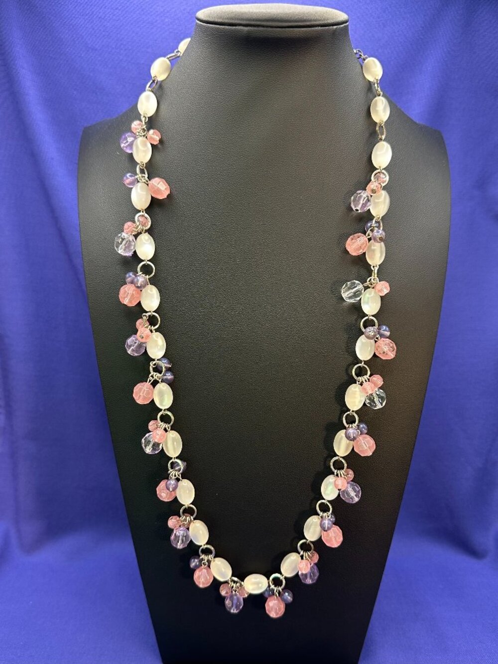 Robert Rose Colorful Cluster Bead Necklace